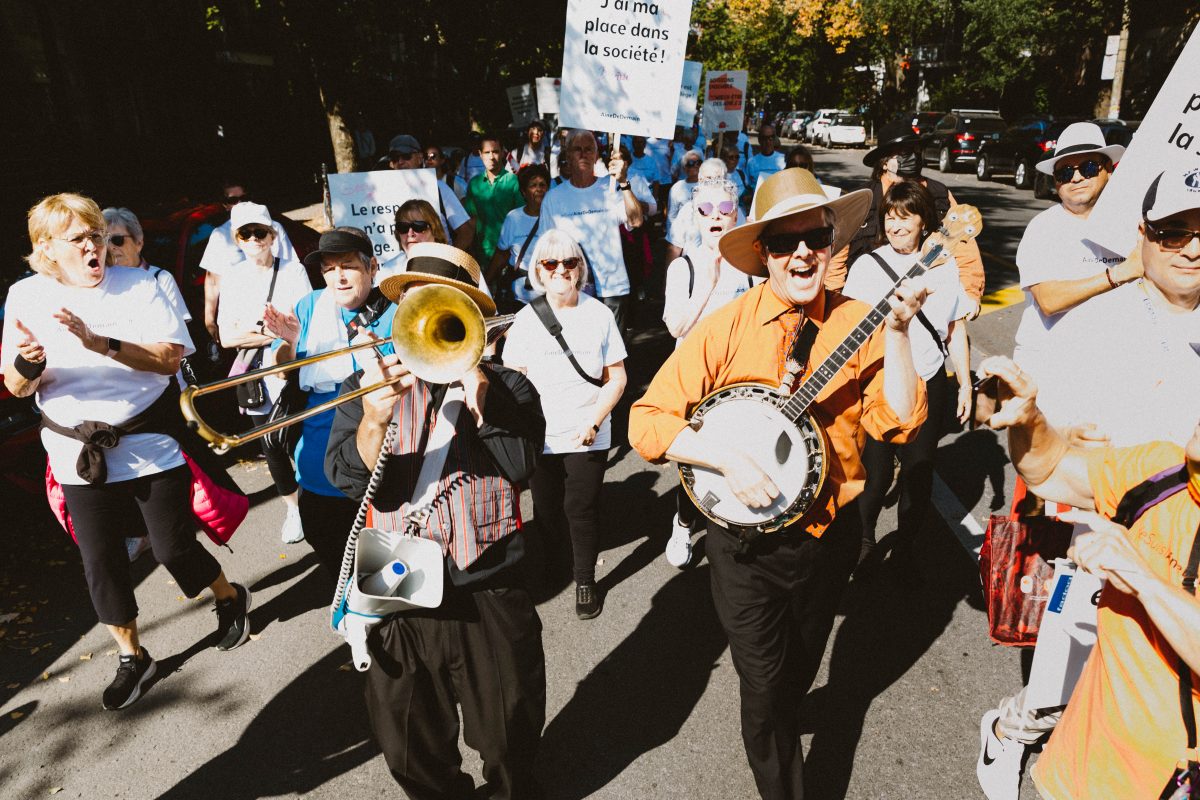 seniors’ march